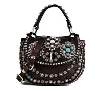 Campomaggi Afrodite Mini sac à main Cuir véritable 18 cm brun