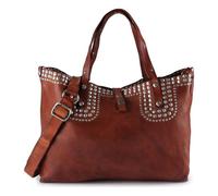 Campomaggi Bella Sac de shopper Cuir véritable 36 cm brun
