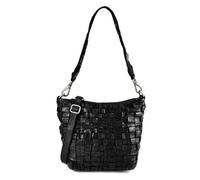 Campomaggi Beth Sac à bandoulière Cuir véritable 22 cm noir