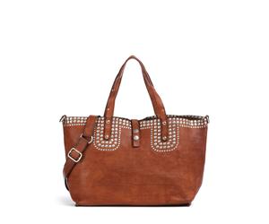 Campomaggi Cabas marron, cuir de vache, femme