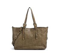 Campomaggi Cabas olive, cuir de vache finement grainé, femme