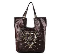 Campomaggi Camelia Sac de shopper Cuir véritable 44 cm brun