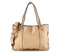 Campomaggi Cora Sac à bandoulière Cuir 25 cm beige