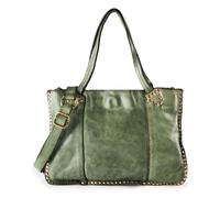 Campomaggi Cora Sac à bandoulière Cuir véritable 25 cm vert