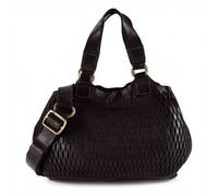 Campomaggi - Cosima Two-Handle Bag - Femme - Sacs - Noir - Taille: ONE Size