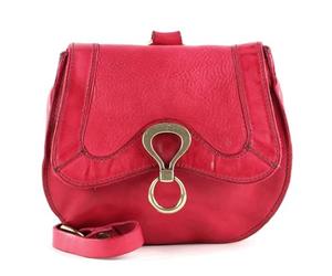 Campomaggi Cuir sac à épaule bandoulière sac à main Mini Crossbody Bag Orchidea pourpre