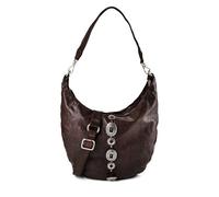 Campomaggi Magda Sac à bandoulière Cuir véritable 41 cm brun
