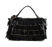 Campomaggi Melissa Sac à main Cuir véritable 34 cm noir