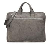 Campomaggi Noce Attaché-case Cuir véritable 38 cm gris
