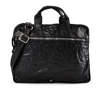 Campomaggi Noce Attaché-case Cuir véritable 38 cm noir