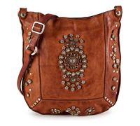 Campomaggi Nora Sac à bandoulière Cuir véritable 26 cm brun
