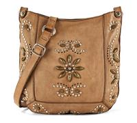 Campomaggi Nora Sac à bandoulière Cuir 27 cm gris