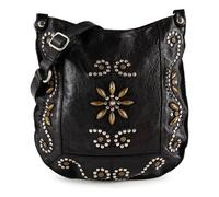 Campomaggi Nora Sac à bandoulière Cuir 27 cm noir