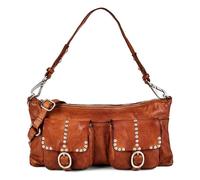 Campomaggi Ottavia Sac à bandoulière Cuir véritable 33 cm brun