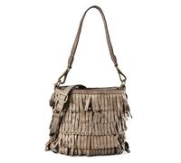 Campomaggi Paloma Sac à bandoulière Cuir véritable 24.5 cm gris