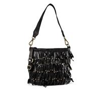 Campomaggi Paloma Sac à bandoulière Cuir véritable 24.5 cm noir