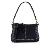 Campomaggi Pamela Sac à bandoulière Cuir véritable 25 cm bleu
