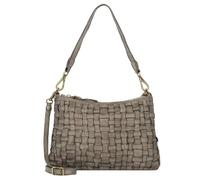 Campomaggi Sac à bandoulière Cuir 31 cm gris