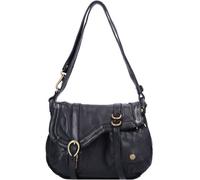 Campomaggi Sac à bandoulière en cuir 24 cm noir