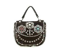 Campomaggi Afrodite Mini sac à main Cuir véritable 18 cm brun