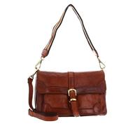 CAMPOMAGGI Sac à épaule bandoulière marron en cuir pour femme - Crossbody Bag S Cognac 140965