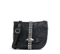 Campomaggi Sac bandoulière bleu, cuir grainé, femme