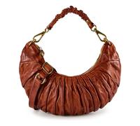 Campomaggi Luna Sac à bandoulière Cuir véritable 34 cm brun