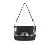 Campomaggi Sac à bandoulière en cuir 24 cm noir