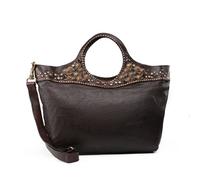 Campomaggi Sac de shopper Cuir 35 cm brun