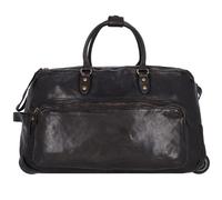 Campomaggi 2 roulettes Sac de voyage Cuir 57 cm noir