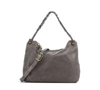 Campomaggi Sac porté épaule gris, cuir de vache grainé, femme