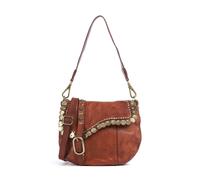 Campomaggi Sac porté épaule marron, cuir de vache grainé, femme