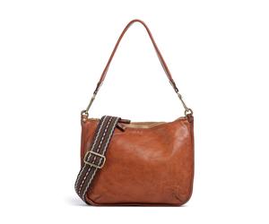 Campomaggi Sac porté épaule marron, cuir de vache grainé, femme