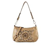 Campomaggi Teresa Sac à bandoulière Cuir véritable 30 cm gris