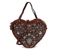Campomaggi Valentina Sac à main Cuir véritable 21 cm brun
