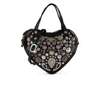 Campomaggi Valentina Sac à main Cuir véritable 21 cm noir