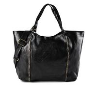 Campomaggi Violante Sac de shopper Cuir véritable 48 cm noir