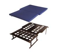 Camporan - Kit Camperizer : Sommier et Matelas Pliable pour Mini Vans - Compatible Citroën Berlingo, Renault Kangoo, Peugeot Partner, Ford Transit