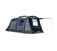 Campout Tente Tunnel Gonflable - 455 x 270 cm - familiale 4 Personnes - Chambres obscures - Tubes en TPU - étanche - Ouvertures de Ventilation - 2 Chambres - Pompe et Tapis de Sol Inclus