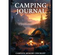 Campsite Checklist | Arranging and Memory Checklist: Camping and Travel Logbook | Camping Journal | Keepsake Camp Memory and Checklist for RV Travel ... | Camp Planner Gifts Idea for Good Journey