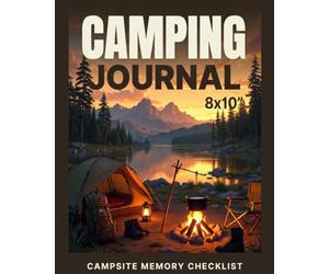 Campsite Checklist | Arranging and Memory Checklist: Camping and Travel Logbook | Camping Journal | Keepsake Camp Memory and Checklist for RV Travel ... | Camp Planner Gifts Idea for Good Camper