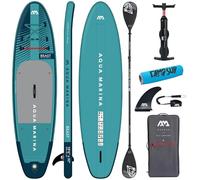 CampSup Aqua Marina Beast 10'6" + Paddle Dual-Tech - Planche de SUP gonflable polyvalente pour débutants - Kit complet - Édition limitée - Bleu