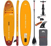 CampSup Aqua Marina Fusion 10'10'10" Before Sunset - Planche de SUP gonflable polyvalente pour débutants - Kit complet - Édition limitée