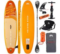 CampSup Aqua Marina Fusion Before Sunset 2026 Combo Plus - Planche de SUP gonflable polyvalente pour débutants - Kit complet - Édition limitée