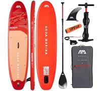 CampSup Aqua Marina Monster Sky Glider 2026 - Planche SUP gonflable 2026 pour débutants - Kit complet - Édition limitée - Rouge