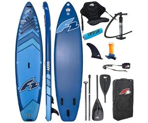 Campsup SUP F2 AXXIS 11'6" Combo Planche de stand up paddle gonflable Bleu foncé 354 x 84 x 15 cm Planche de surf pour débutants et confirmés Avec accessoires Charge maximale 165 kg