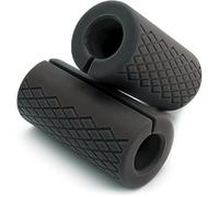 CampTeck Bar Grip Silicone Épais Barre & Haltères Musculation - Augmentez la Taille des Bras, Biceps, Triceps, Avant-Bras et la Force de Préhension - Lot de 2
