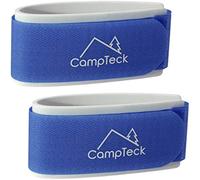 CampTeck U6891 - Skis Attaches, Ski Strap, Bande de Ski - 1 Paire (2 Sangles) - Bande de Ski pour Le Transport, Le Voyage et Le Rangement - Bleu