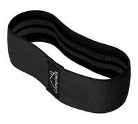 CampTeck U6914 - Bande Elastique Fitness de Polyester & Latex Bandes Elastiques Musculation Anti-dérapante Hip Band Loop Band - Muscles de la Hanche/Cuisse - Noir - S (66cm x 8cm)