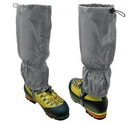 CampTeck U7296 Guêtres Imperméables Polyester (Taille Unique) Randonnée, Marche, Orientation, Alpinisme, Escalade, Chasse, Neige ou Aventure en Plein air - 1 Paire - Gris
